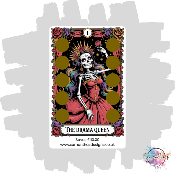 Funny Tarot Savings Trackers