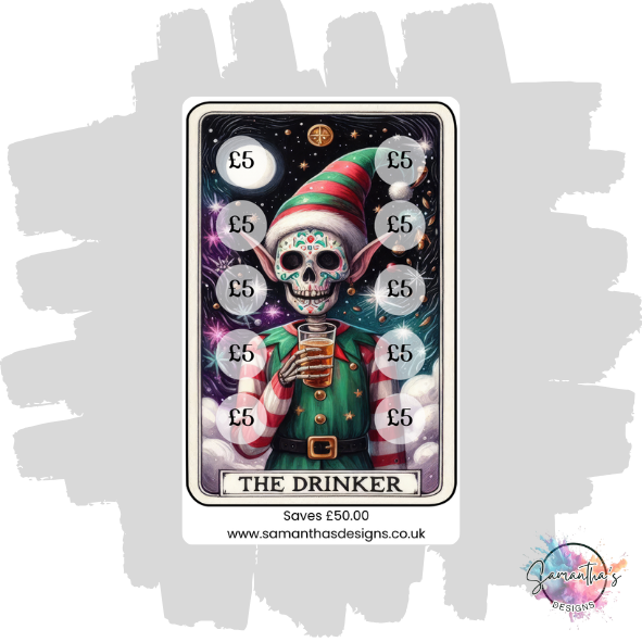 Funny Tarot Savings Trackers