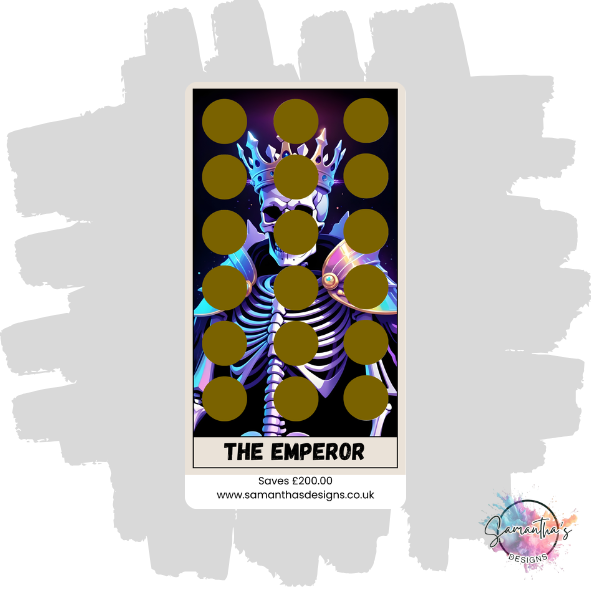 Funny Tarot Savings Trackers