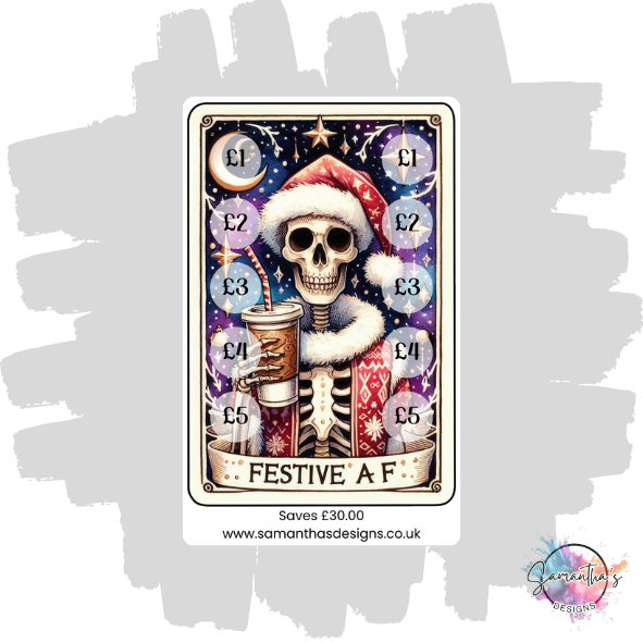 Funny Tarot Savings Trackers