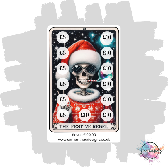 Funny Tarot Savings Trackers