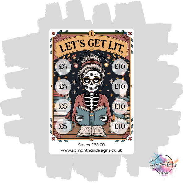 Funny Tarot Savings Trackers