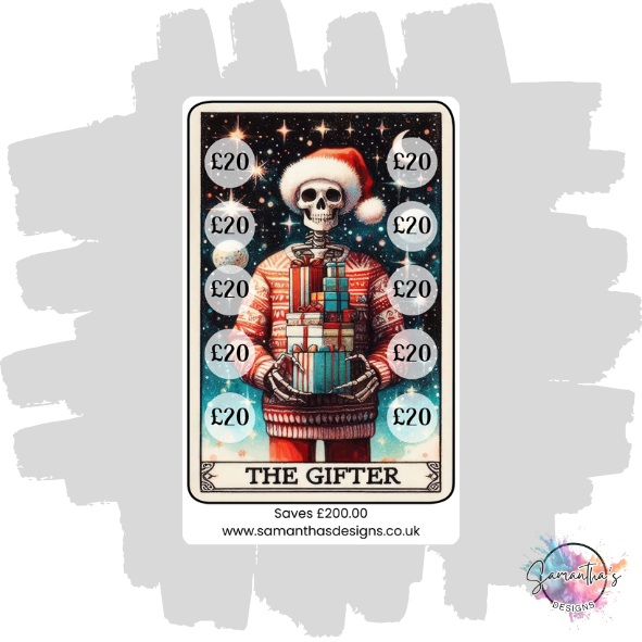 Funny Tarot Savings Trackers