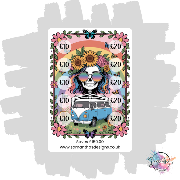 Funny Tarot Savings Trackers
