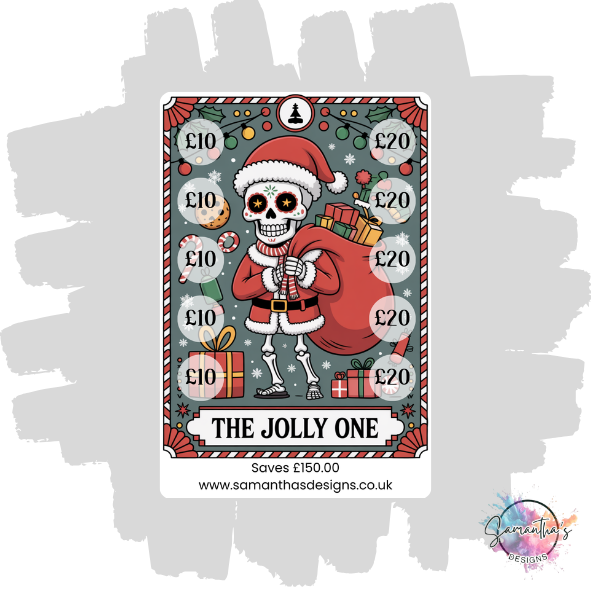 Funny Tarot Savings Trackers