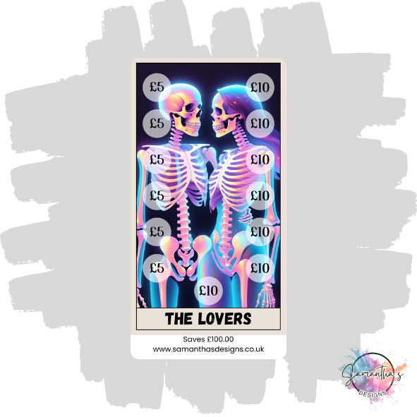Funny Tarot Savings Trackers