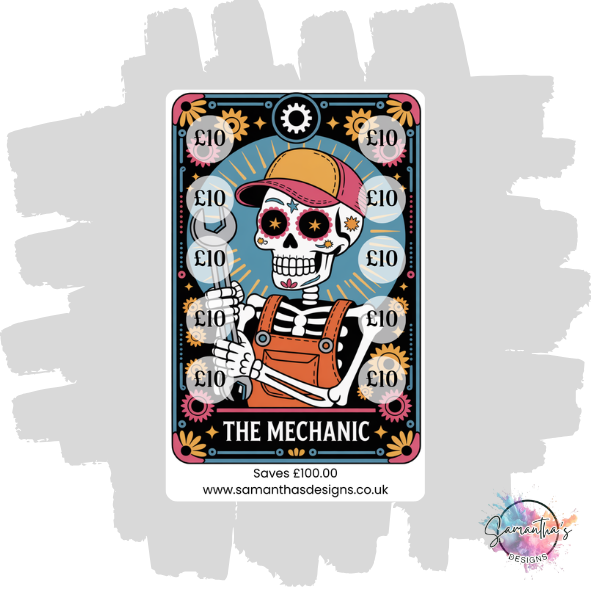 Funny Tarot Savings Trackers