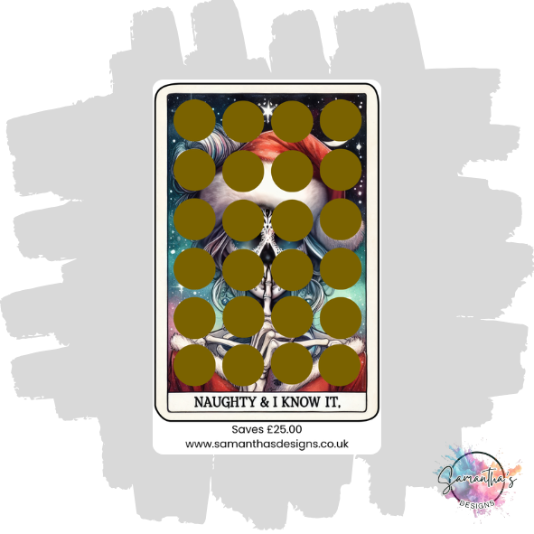 Funny Tarot Savings Trackers