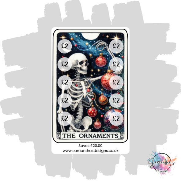 Funny Tarot Savings Trackers