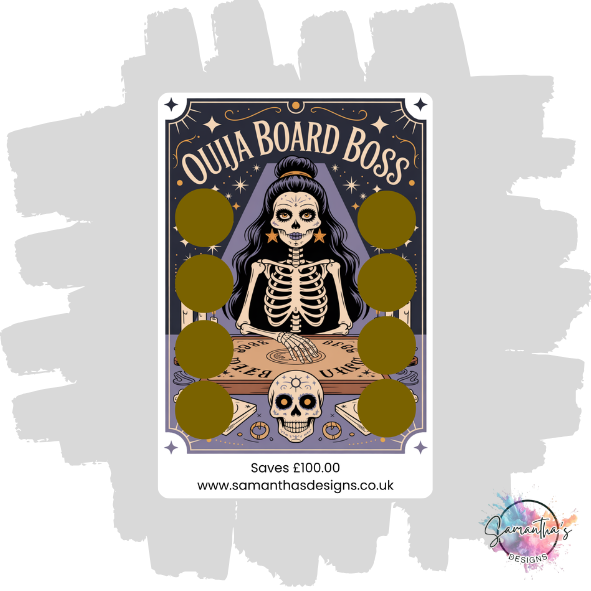 Funny Tarot Savings Trackers