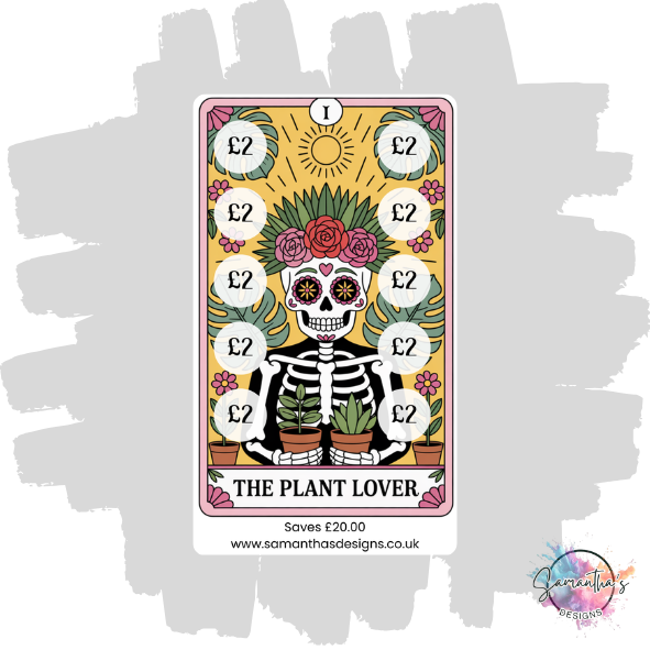 Funny Tarot Savings Trackers