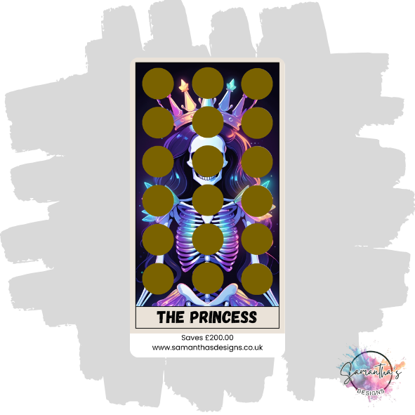 Funny Tarot Savings Trackers