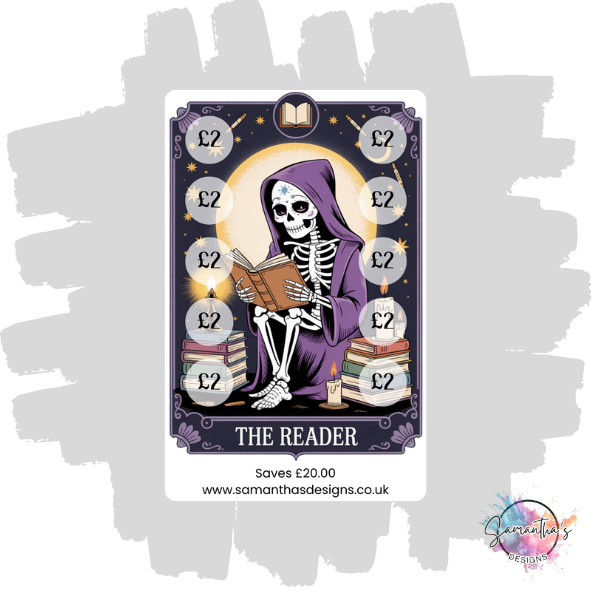 Funny Tarot Savings Trackers