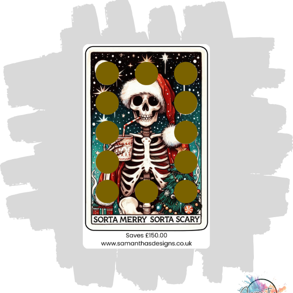 Funny Tarot Savings Trackers