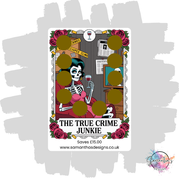 Funny Tarot Savings Trackers