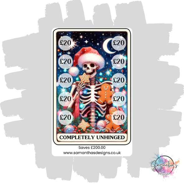 Funny Tarot Savings Trackers