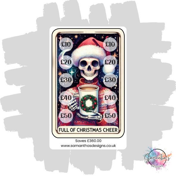 Funny Tarot Savings Trackers