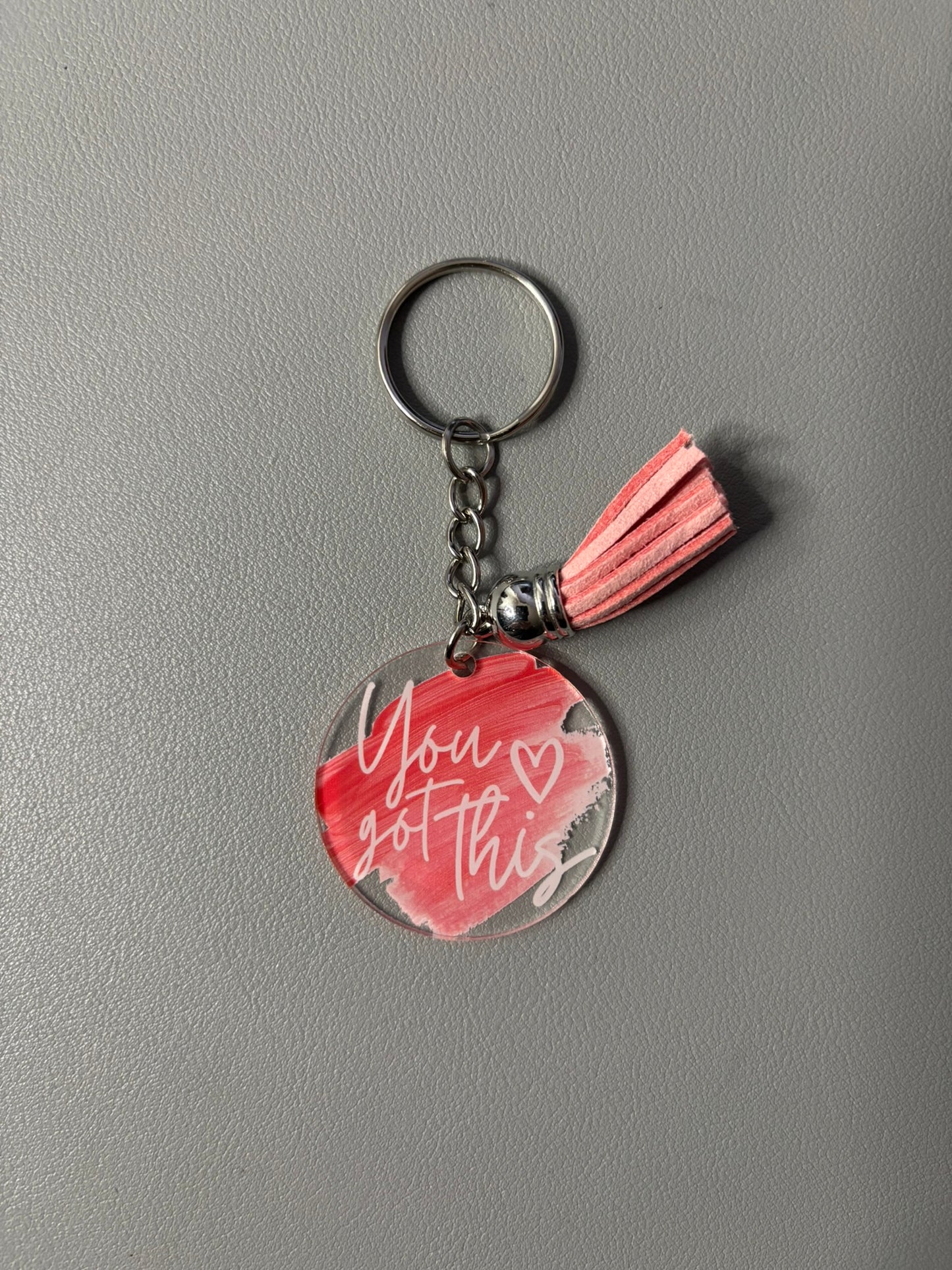 Acrylic Inspirational Keyrings